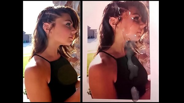 My Cum Tribute for sexy teen slut