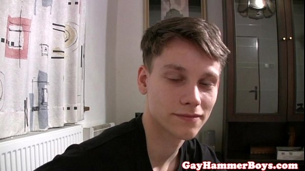 Euro college amateurs milking cum on camera