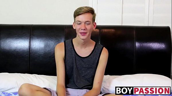 Interview with a new adorable sexy twink Tyler Thayer