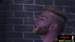 Bdsm hunks get to hard anal shagging