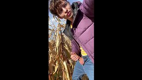 Risky! impatient college twink jerks enormous penis outdoors in public