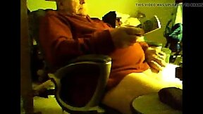 grandpa stroke on webcam – scene 10