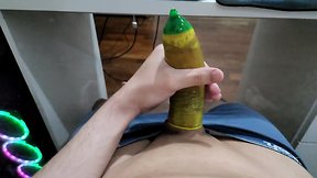 Colorful rubber slow motion part 2