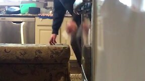 Teenage teenager takes titanic cock