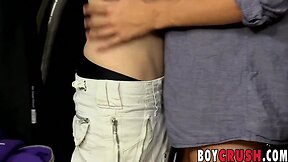 Top benjamin riley slams his ass buddy kyler moss