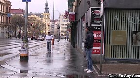 Unexpected homo game for hetero cutie