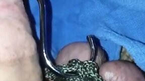 Urethra sounding ball busting