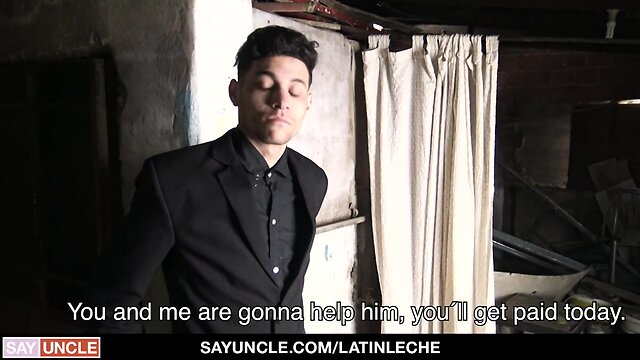 Latinleche straight latin barebacked by massive not cut dick