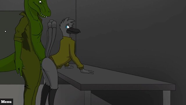 Crow job in space march update bubble 2 with the boss and xenomorph femboy!