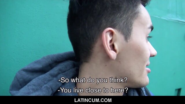 Male spanish latin teenager nurse paid to get banged by stranger filmmaker
