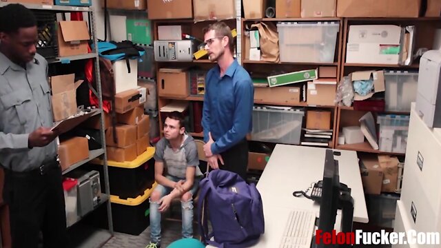 Police officer punishes stepfather for theft