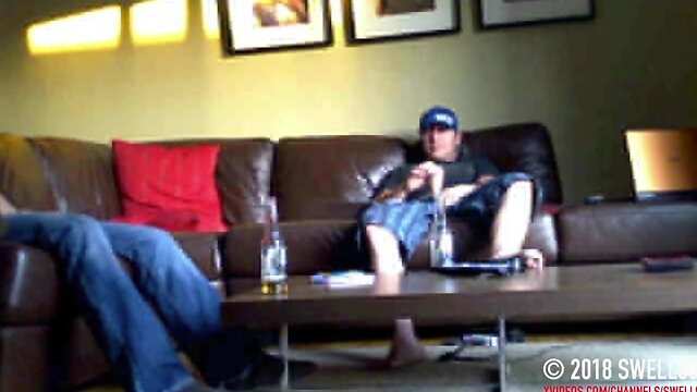 Straight mexican guy first time mutual handjob caught on concealed cam