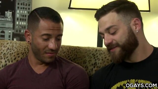 Mario and tommy sharing a guy