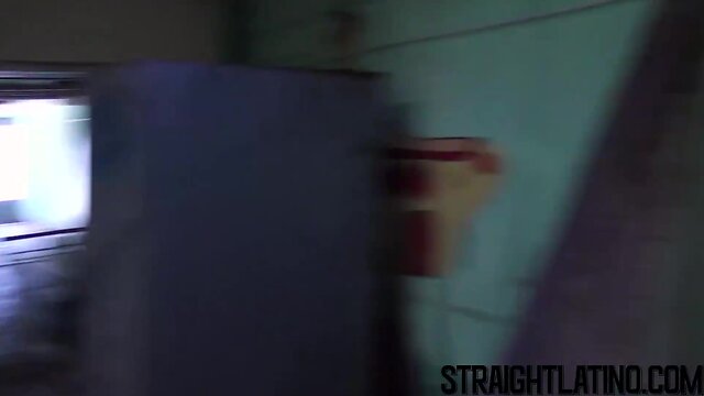 Teenage straight latin sucks a titanic penis and barebacked in pov