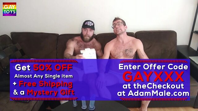 Gays having fun using bum plug anal training set by jay austin