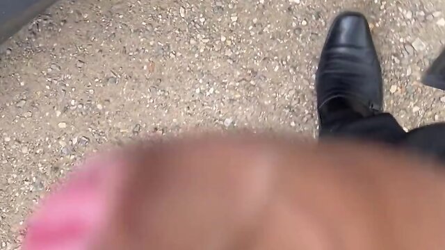 Surprising moment man touches my genitals while driving