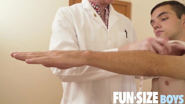 Funsizeboys tiny teenage teenager hammered without condoms by massive pecker at physical