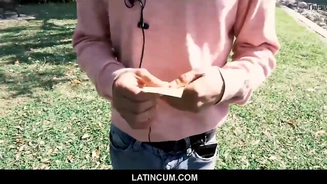 Straight latin fucks guy for cash pov